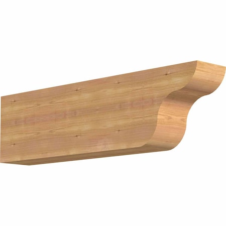 Ekena Millwork Carmel Smooth Rafter Tail, Western Red Cedar, 5 1/2"W x 10"H x 36"L RFT06X10X36CAR00SWR